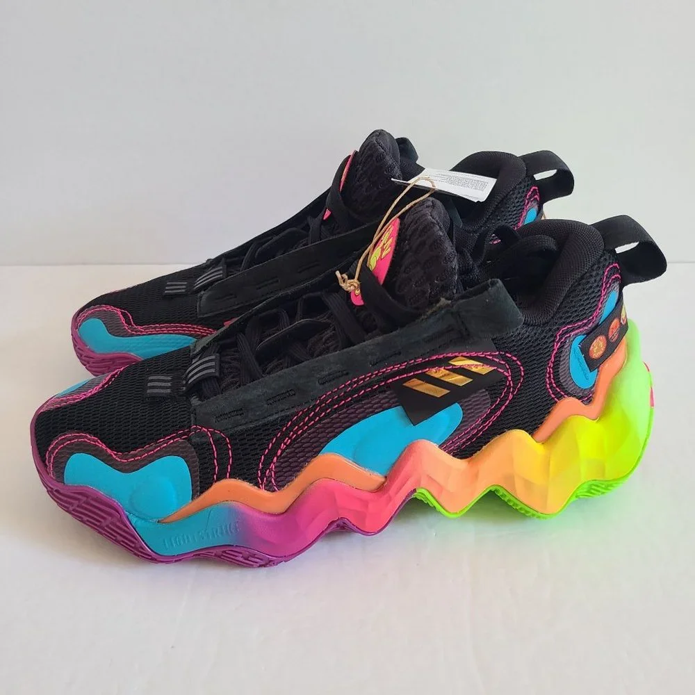 NEW Adidas Womens Exhibit B Candace Parker Basketball Shoes GZ9565 Size 10 Black - Picture 1 of 8